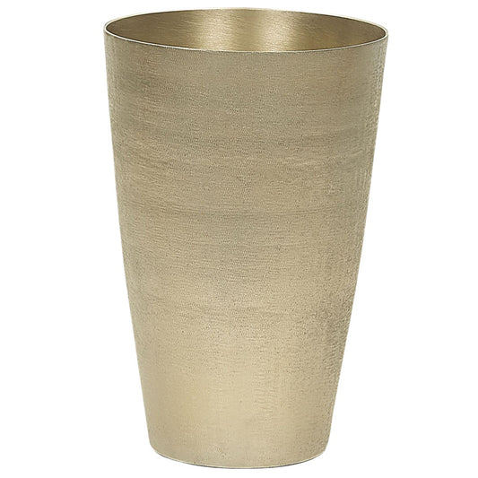 Vase décoratif en métal pour décoration intérieure - 15 x 15 x 25